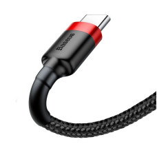 Кабель Baseus Cafule Cable USB For Type-C 3A 1m Red+Black
