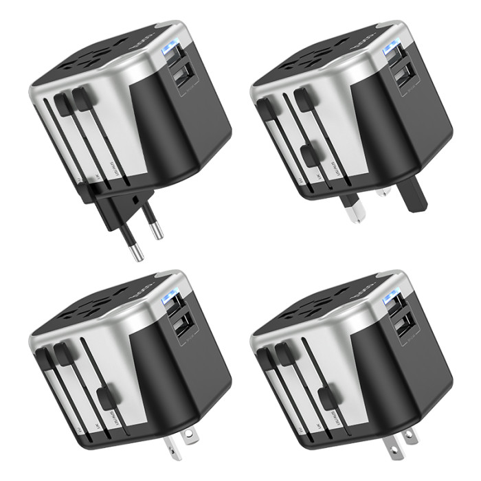 УЗП HOCO AC5 Level dual port universal conversion charger Black