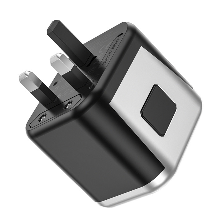 УЗП HOCO AC5 Level dual port universal conversion charger Black