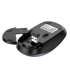 Маніпулятор миша BOROFONE BG13 Winner 2.4G business wireless mouse Black Metal Gray