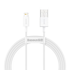 Кабель Baseus Superior Series Fast Charging Data Cable USB to iP 2.4A 1.5m White