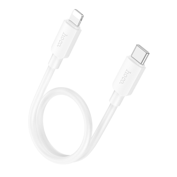 Кабель HOCO X96 Hyper PD charging data cable iP (L=0.25M) White