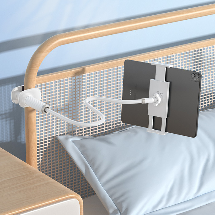 Тримач для телефона HOCO HD10 Bamboo lazy stand White