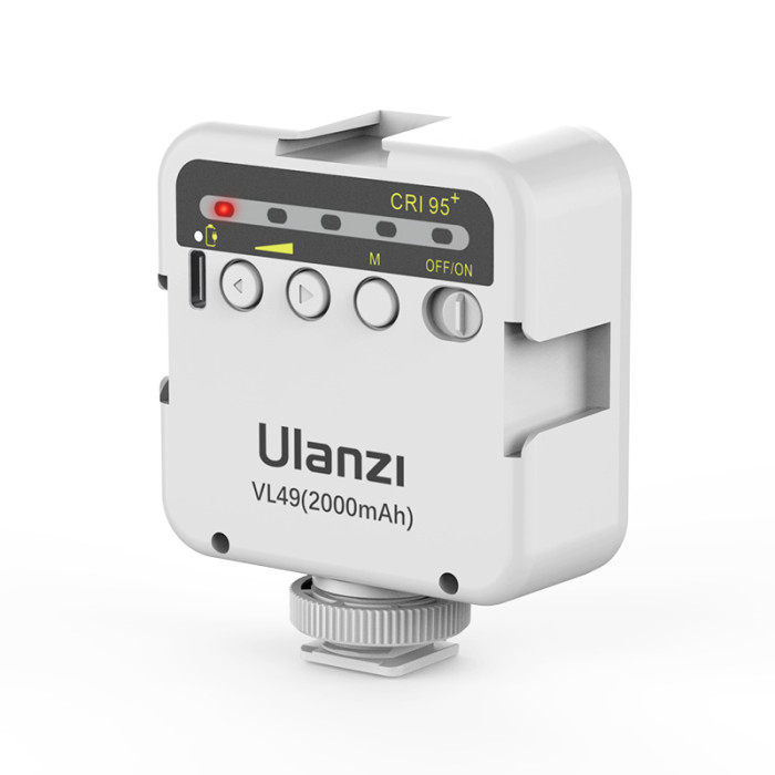 Відеосвітло Ulanzi Vijim Mini LED VL49 Video Light, 6W, White (UV-2215 VL49)