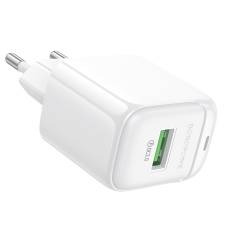 Мережевий зарядний пристрій BOROFONE BAS42A Potential single-port QC3.0 charger(EU) White