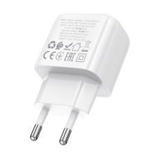 Мережевий зарядний пристрій BOROFONE BAS42A Potential single-port QC3.0 charger(EU) White