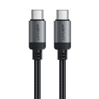 Кабель ACEFAST C20-03 USB-C to USB-C aluminum alloy charging data cable Black