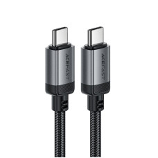 Кабель ACEFAST C20-03 USB-C to USB-C aluminum alloy charging data cable Black