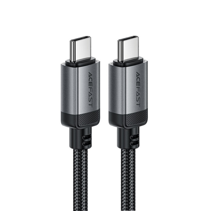 Кабель ACEFAST C20-03 USB-C to USB-C aluminum alloy charging data cable Black