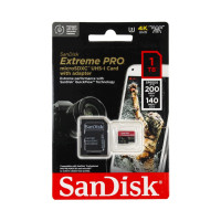 Карта пам'яті microSDXC (UHS-1 U3) SanDisk Extreme Pro A2 1TB class 10 V30 (R200MB/s,W140MB/s) (adapter)