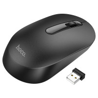 Маніпулятор миша HOCO GM14 Platinum 2.4G business wireless mouse Black