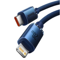 Кабель Baseus Crystal Shine Series Fast Charging Data Cable Type-C to iP 20W 1.2m Blue
