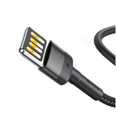 Кабель Baseus Cafule Cable（Special Edition）USB For iP 1m Grey+Black