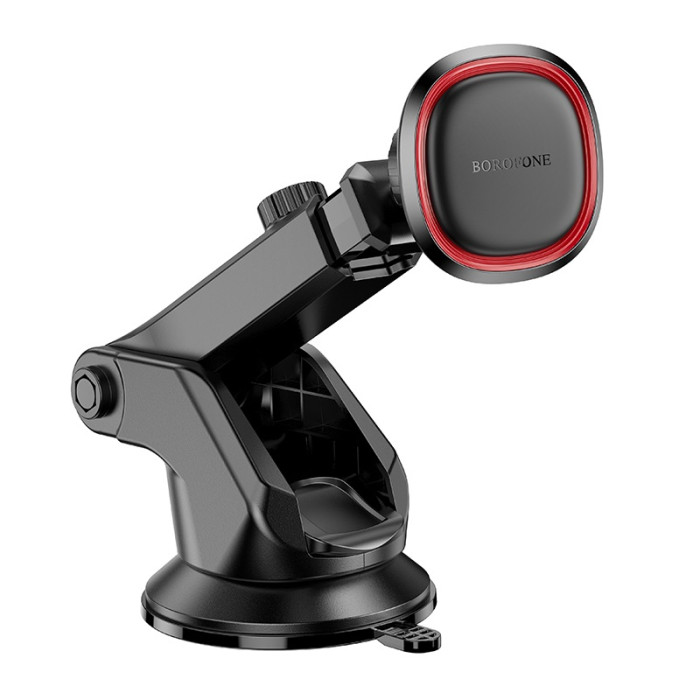 Автотримач для телефона BOROFONE BH125 Roman magnetic car holder (center console) Black and Red