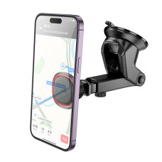 Автотримач для телефона BOROFONE BH125 Roman magnetic car holder (center console) Black and Red