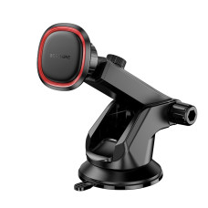 Автотримач для телефона BOROFONE BH125 Roman magnetic car holder (center console) Black and Red