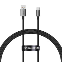 Кабель Baseus Superior Series Fast Charging Data Cable USB to Type-C 100W 1m Cluster Black