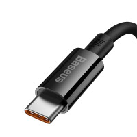 Кабель Baseus Superior Series Fast Charging Data Cable USB to Type-C 100W 1m Cluster Black
