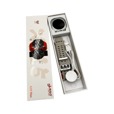 Смарт-годинник W&O X15 Max 38mm. 330 mAh. Amoled+IP67 White