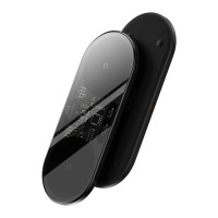 Бездротовий мультизарядний пристрій Baseus Digital LED Display 2in1 Wireless Charger 20W Black Universal version