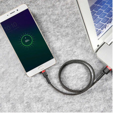 Кабель Baseus Cafule Cable USB For Micro 1.5A 2m Red+Black