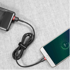 Кабель Baseus Cafule Cable USB For Micro 1.5A 2m Red+Black