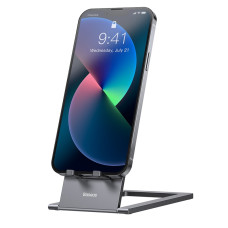 Підставка для телефона Baseus Foldable Metal Desktop Holder Gray