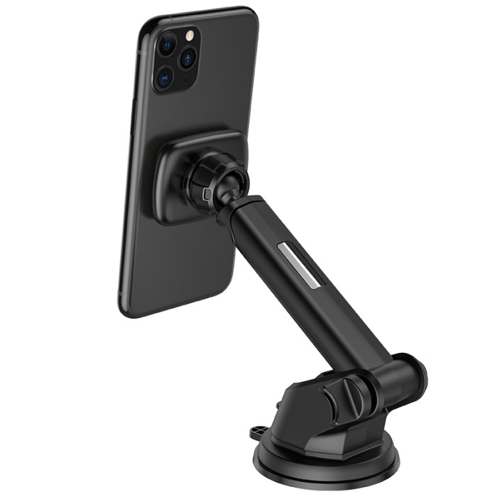Автотримач для телефона HOCO CA67 Sagittarius series stretch magnetic car holder Black