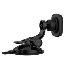 Автотримач для телефона HOCO CA28 Happy journey series suction cup magnetic car holder Black