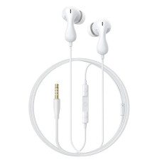Навушники дротові Baseus Encok HZ20 (3.5mm)  Moon White
