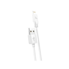 Кабель HOCO X1 USB to iP 2.4A, 2m, PVC, PVC connectors, White
