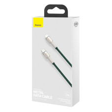 Кабель Baseus Cafule Series Metal Data Cable Type-C to iP PD 20W 1m Green