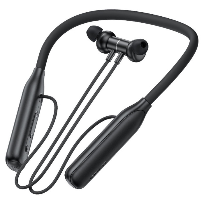 Бездротові спортивні навушники ACEFAST N4 neck hanging wireless earphones Black