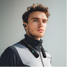 Бездротові спортивні навушники ACEFAST N4 neck hanging wireless earphones Black