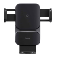 Автотримач для телефона з БЗП Baseus Wisdom Auto Alignment 15W Black