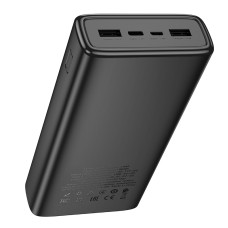 Зовнішній акумулятор HOCO J144A Hymn power bank(30000mAh) Black