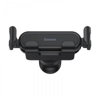 Автотримач для телефона Baseus Stable Gravitational Car Mount Lite (Air Outlet Version) black