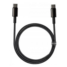 Кабель Baseus Tungsten Gold Fast Charging Data Cable Type-C to Type-C 100W 2m Black