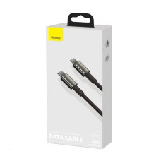 Кабель Baseus Tungsten Gold Fast Charging Data Cable Type-C to Type-C 100W 2m Black