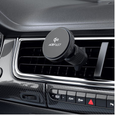 Автотримач для телефона з БЗП ACEFAST D33 Qi2 magnetic wireless charging car holder for air vent Black