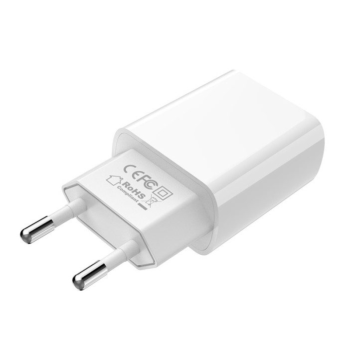 Мережевий зарядний пристрій BOROFONE BA20A Sharp single port charger 10.5W White