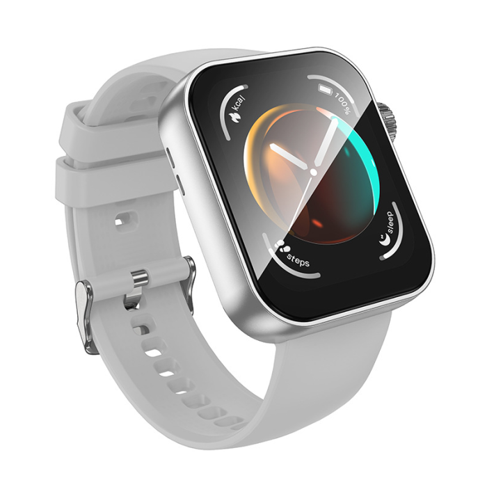 Смарт-годинник BOROFONE BD13 42mm. 230 mAh. Smart sports watch (call version) Silver