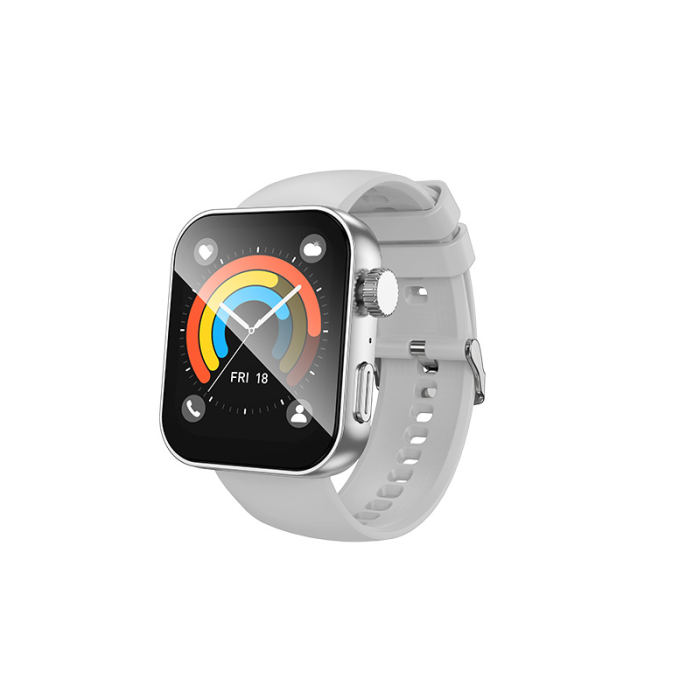 Смарт-годинник BOROFONE BD13 42mm. 230 mAh. Smart sports watch (call version) Silver