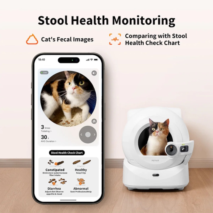 Смарт автоматичний лоток PETKIT Purobot Ultra with Camera