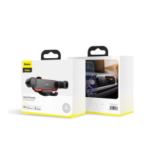 Автотримач для телефона Baseus Mr Hui Gravity Car Mount Black