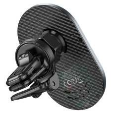 Автотримач для телефона з БЗП HOCO CA91 Magic magnetic wireless fast charging car holder Gray