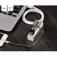 USB-хаб HOCO HB1 4USB Line machine Silver