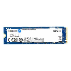 Накопичувач SSD M.2 Kingston NV3 500GB NVMe 2280 PCIe 4.0 x4 3D NAND