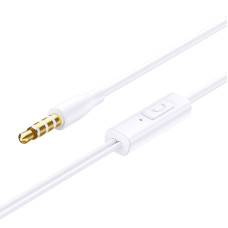 Навушники дротові Baseus Encok HZ11 (3.5mm)  Moon White