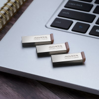 Флеш-накопичувач ADATA USB 3.2 UR 350 128Gb Silver/Beige